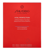 Shiseido Vital Perfection LiftDefine Radiance Face Mask Set 2x6 Pieces 12 Stück