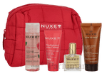Nuxe Travel Set Very Rose Micellar Water 50 ml/Prodigieuse Boost Cream - Gel 10 ml/Reve De Miel Cleansing Gel 30ml/Creme Fraiche Cream 15ml/Pouch 105 ml