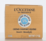 L'Occitane Shea Butter Light Comforting Cream 50 ml