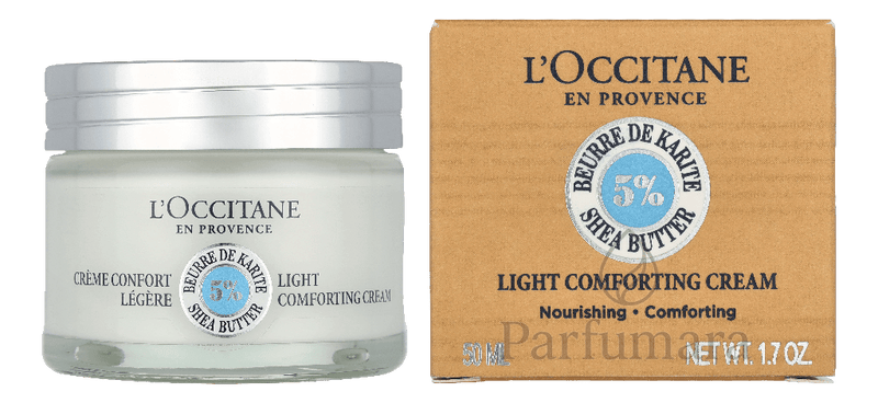 L'Occitane Shea Butter Light Comforting Cream 50 ml
