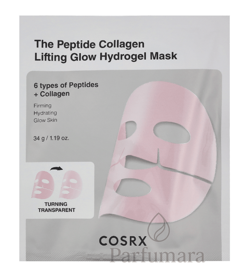 Cosrx The Peptide Collagen Lifting Glow Hydrogel Mask 3 x 34g 102 g