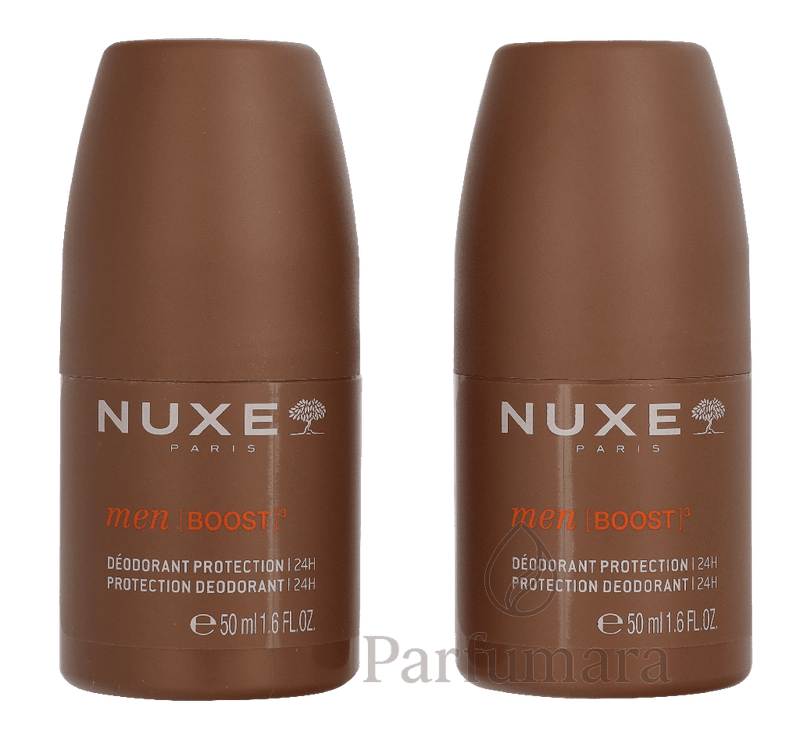 Nuxe Men Boost 24h Protection Deo Roll-on Duo Set 2x 50ml 100 ml