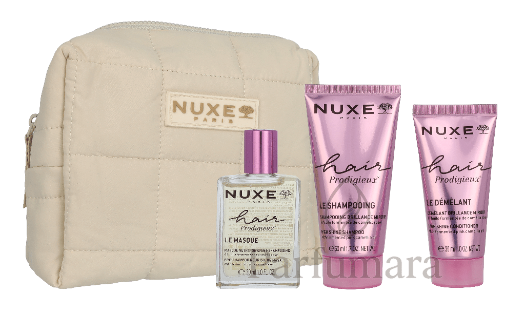 Nuxe Hair Prodigieux Set Shampoo 50ml /Conditioner 30ml /Pre - Shampoo Mask 30ml 110 ml