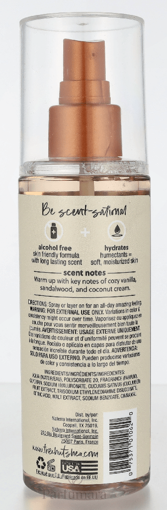 Tree Hut Vanilla Fragrance Mist 177 ml