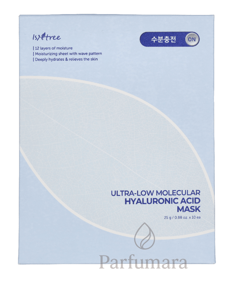 Isntree Ultra-Low Molecular Hyaluronic Acid Mask 10 Pieces 250 g