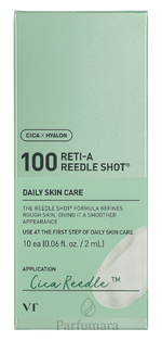 VT Cosmetics 100 Cica Reti - A Reedle Shot 2ml x 10 pieces 20 ml