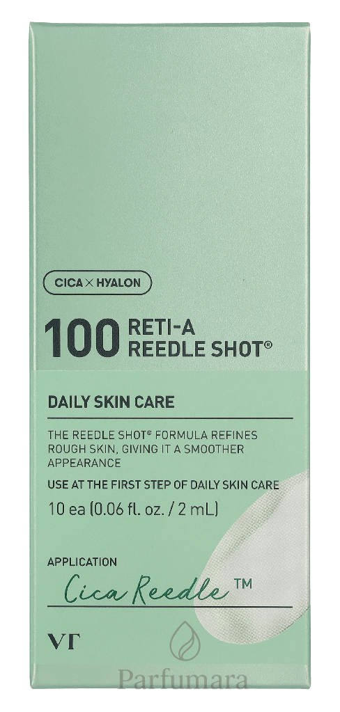 VT Cosmetics 100 Cica Reti - A Reedle Shot 2ml x 10 pieces 20 ml