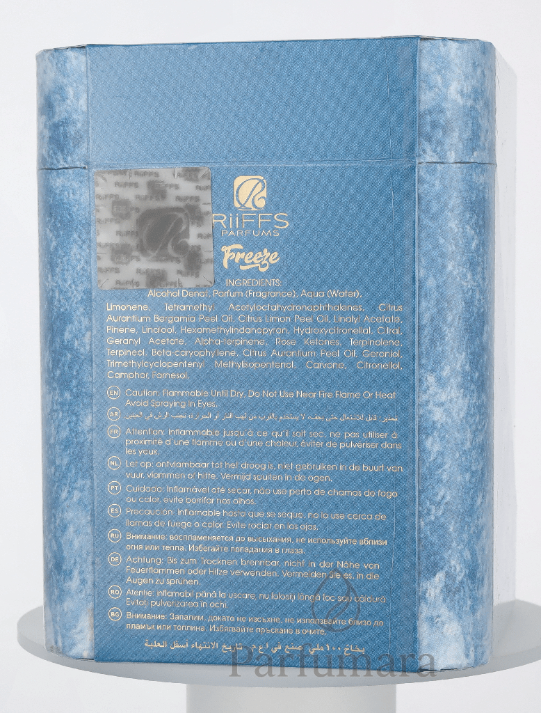 Riiffs Freeze Extrait De Parfum 100 ml