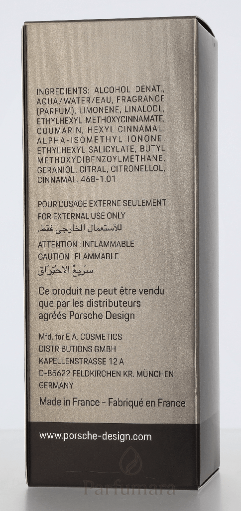 Porsche Design 180 Eau de Parfum 50 ml