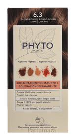 Phyto Phytocolor Permanent Color 6.3 Dark Golden Brown 110 ml