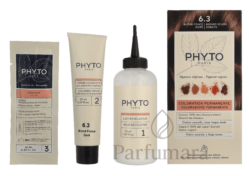 Phyto Phytocolor Permanent Color 6.3 Dark Golden Brown 110 ml