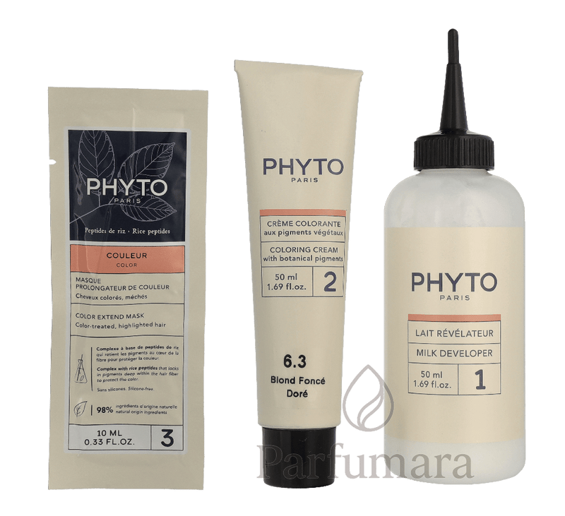 Phyto Phytocolor Permanent Color 6.3 Dark Golden Brown 110 ml