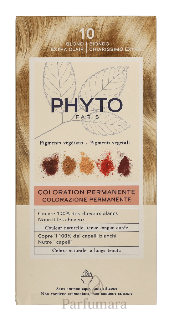 Phyto Phytocolor Permanent Color 10 Extra Fair Blond 110 ml