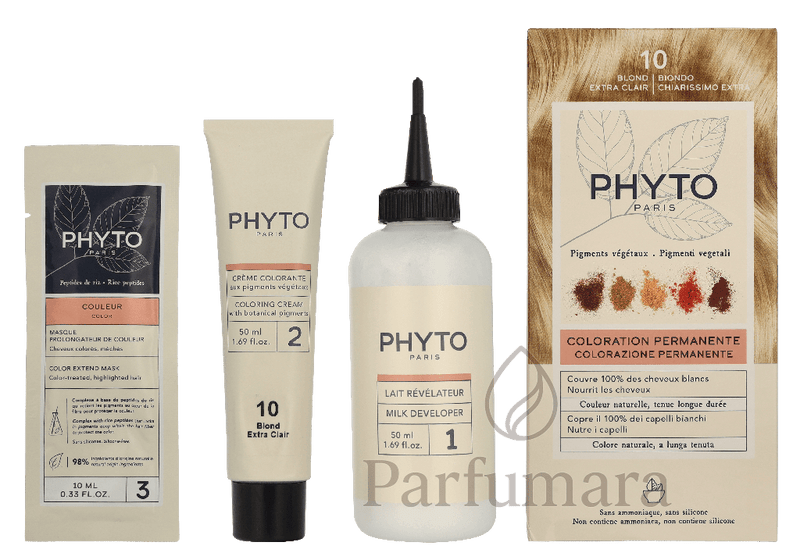 Phyto Phytocolor Permanent Color 10 Extra Fair Blond 110 ml