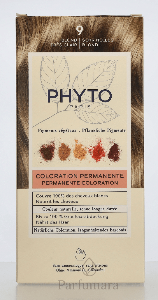 Phyto Phytocolor Permanent Color 09 Very Light Blond 110 ml