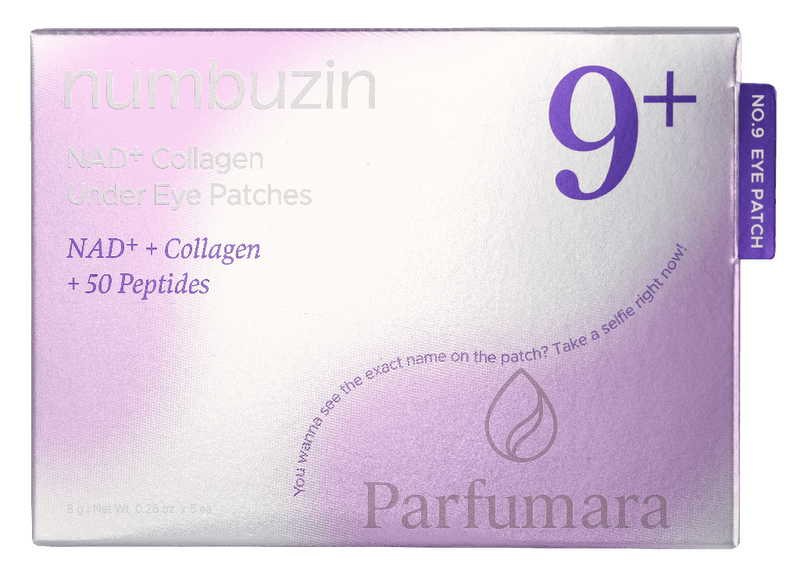Numbuzin No.9 NAD Collagen Under Eye Patches 8g x 5 Pair Patches 40 g