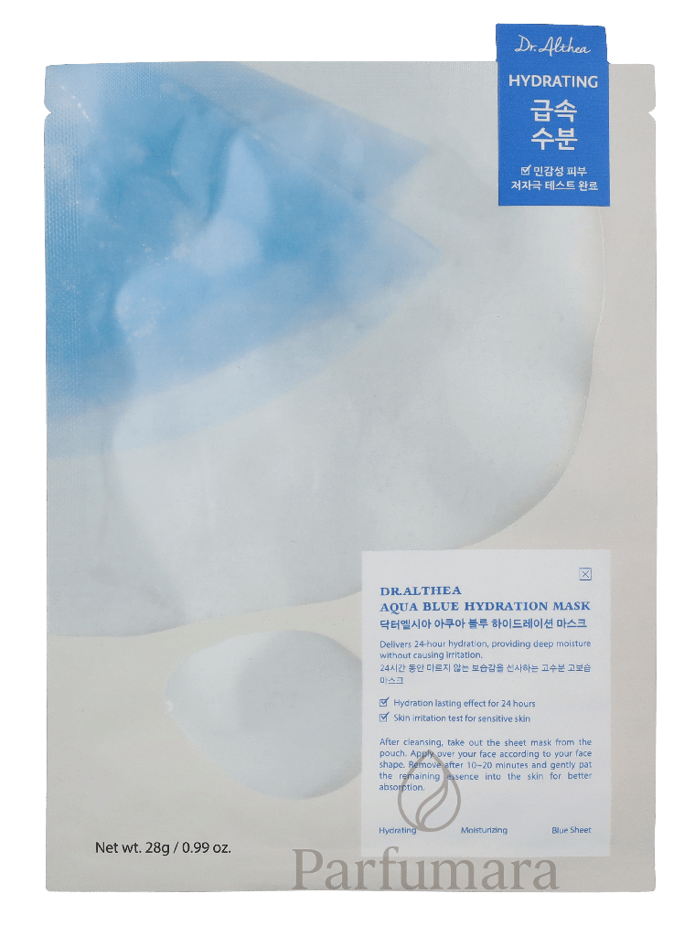 Dr.Althea Aqua Blue Hydration Mask 4 Pieces 112 g