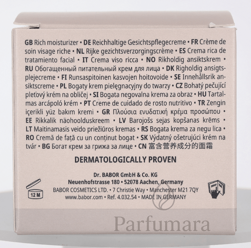 Babor Calming Cream Rich Rejuvenation & Multi-Calm Complex 50 ml