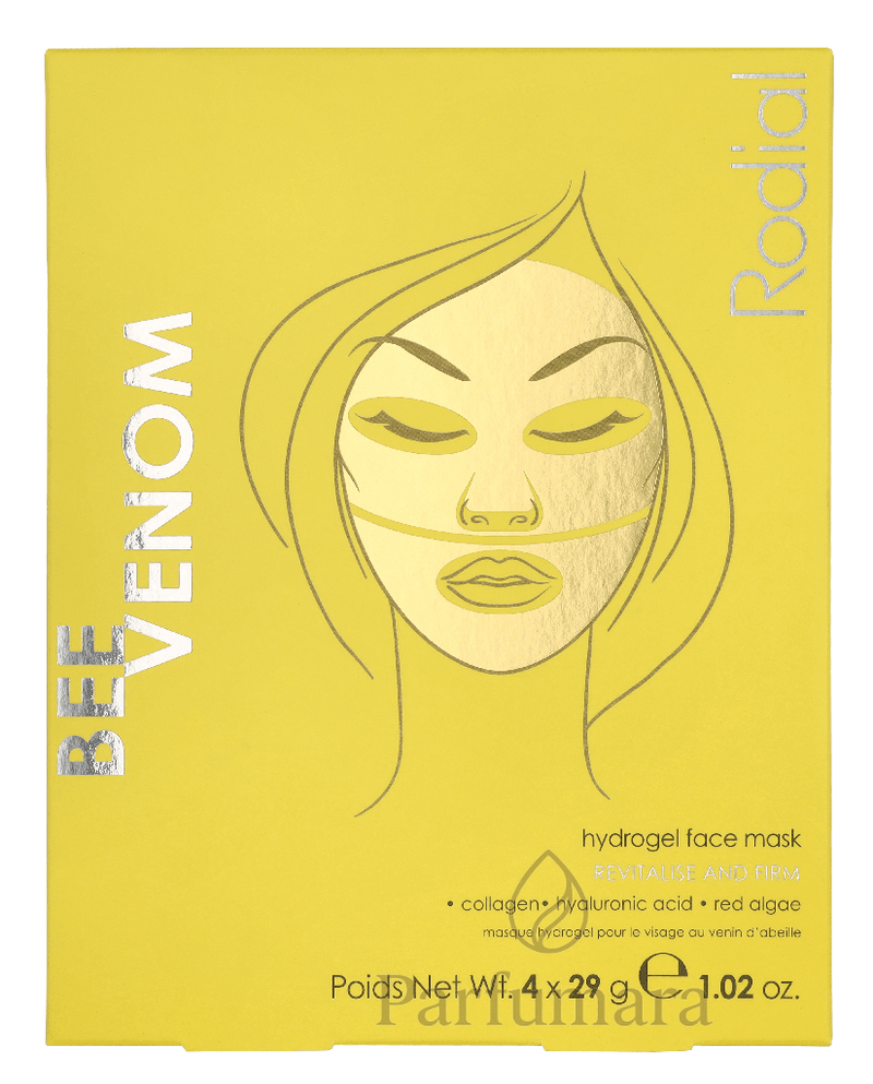 Rodial Bee Venom Hydrogel Face Mask 4x 29g 116 g