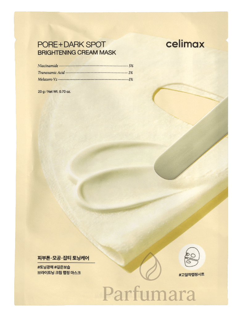 Celimax Pore + Dark Spot Brightening Cream Mask 4x 20g 80 g