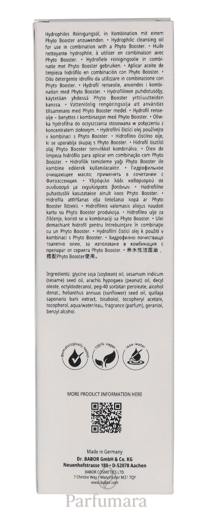 Babor Cleansing Hy - Oil All Skin Types 200 ml