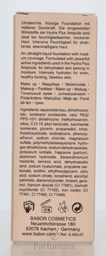 Babor Hydra Liquid Foundation 07 Almond 30 ml