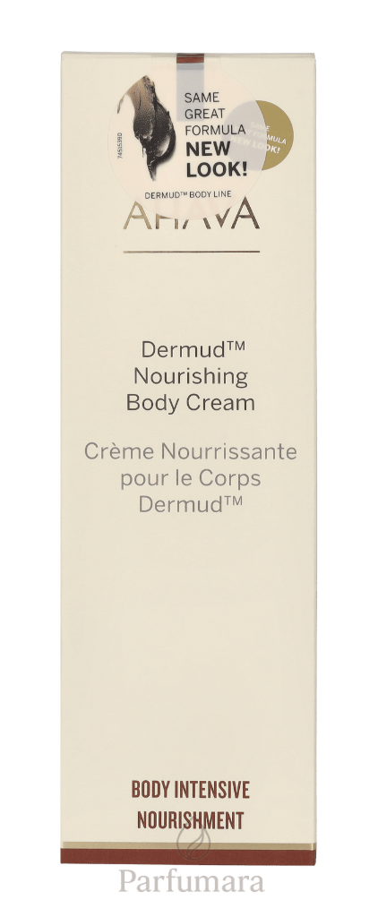 Ahava Deadsea Mud Dermud Nourishing Body Cream Dry And Sensitive Skin Relief 200 ml