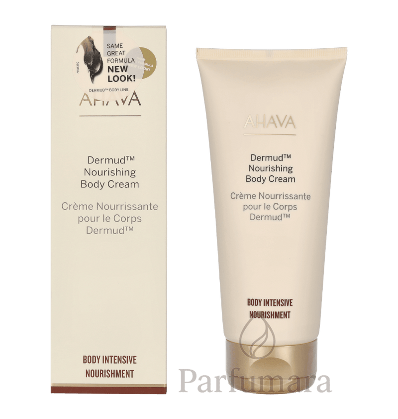Ahava Deadsea Mud Dermud Nourishing Body Cream Dry And Sensitive Skin Relief 200 ml