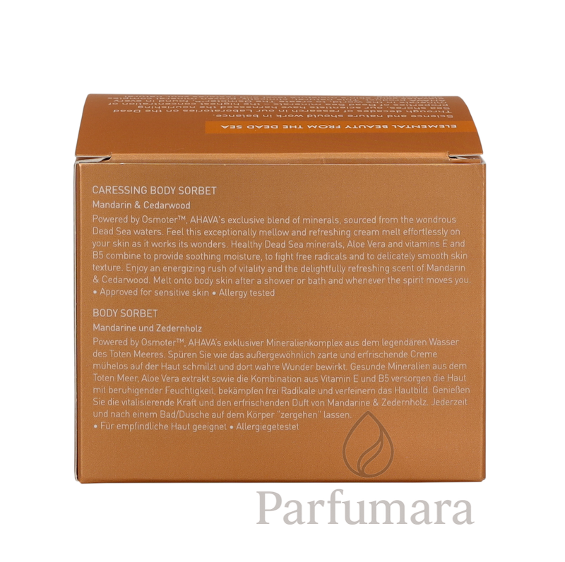 Ahava Deadsea Plants Caressing Body Sorbet 350 ml