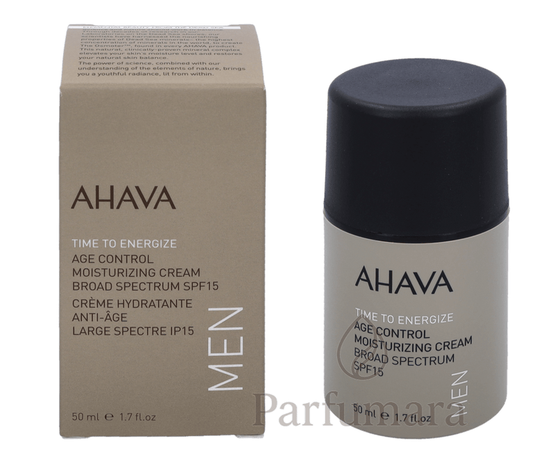 Ahava Men T.T.E. Age Control Moisturizing Cream SPF15 50 ml