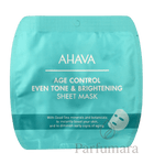 Ahava T.T.S. Age Control Even Tone & Bright. Sheet Mask 17 g