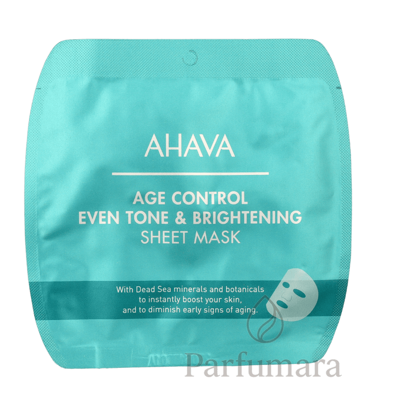 Ahava T.T.S. Age Control Even Tone & Bright. Sheet Mask 17 g