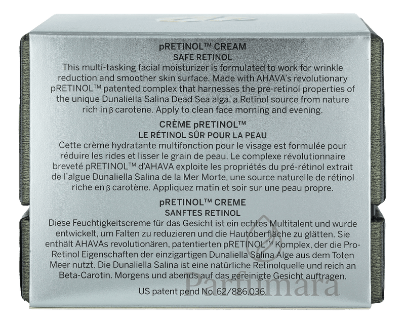 Ahava Safe Pretinol Cream 50 ml