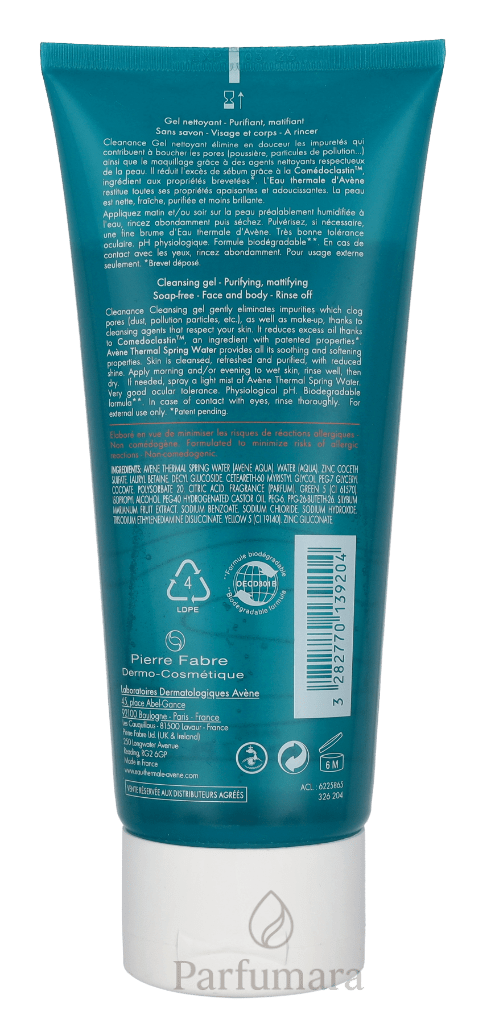 Avene Cleanance Cleansing Gel 200 ml