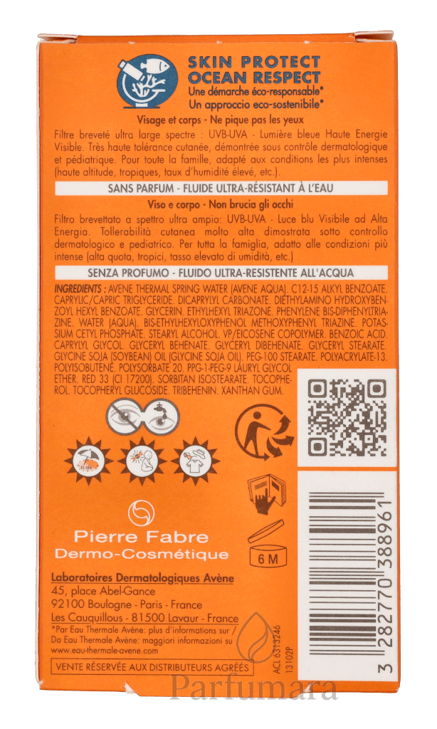 Avene High Protection Solar Reflex SPF50+ 30 ml