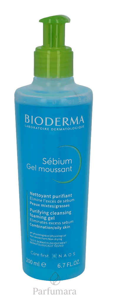 Bioderma Sebium Purifying Cleansing Foaming Gel Combination/Oily Skin 200 ml
