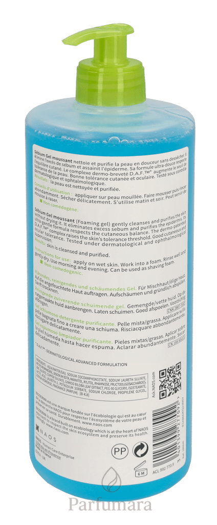 Bioderma Sebium Purifying Cleansing Foaming Gel Combination/Oily Skin 200 ml