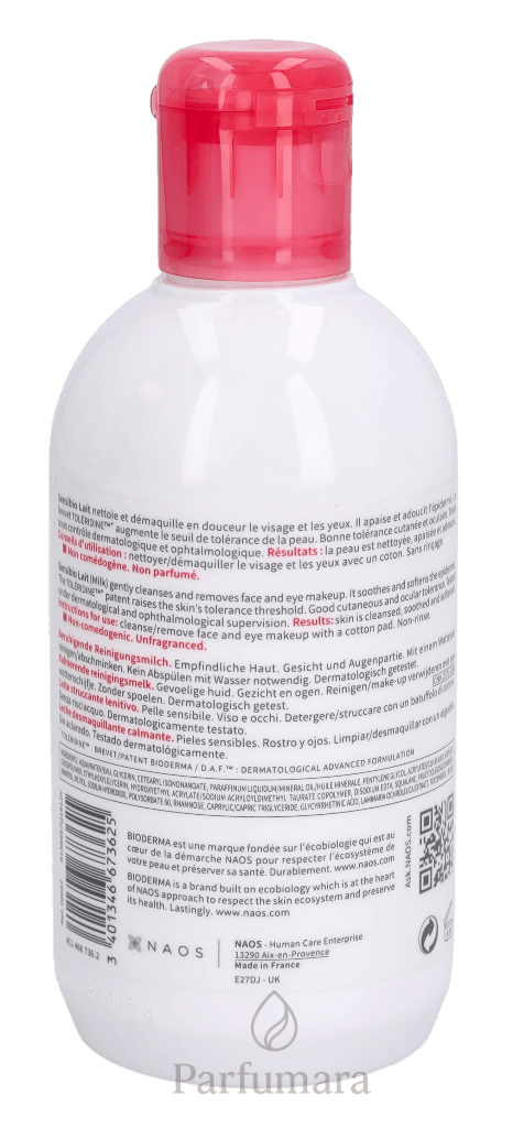 Bioderma Sensibio Lait Demaquillant Sensitive Skin 250 ml