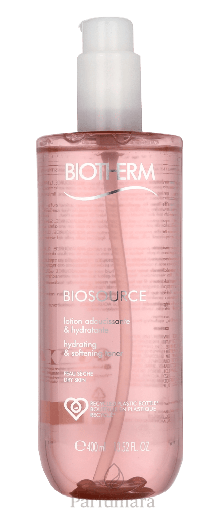 Biotherm Biosource 24H Hydrating Softening Toner Dry Skin/Suitable For Sensitive Skin/With Life Plankton/24H 400 ml