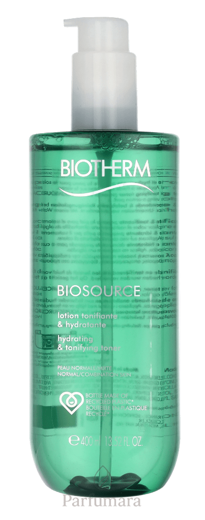 Biotherm Biosource Hydrating Tonifying Toner Normal/Combination Skin 24H 400 ml