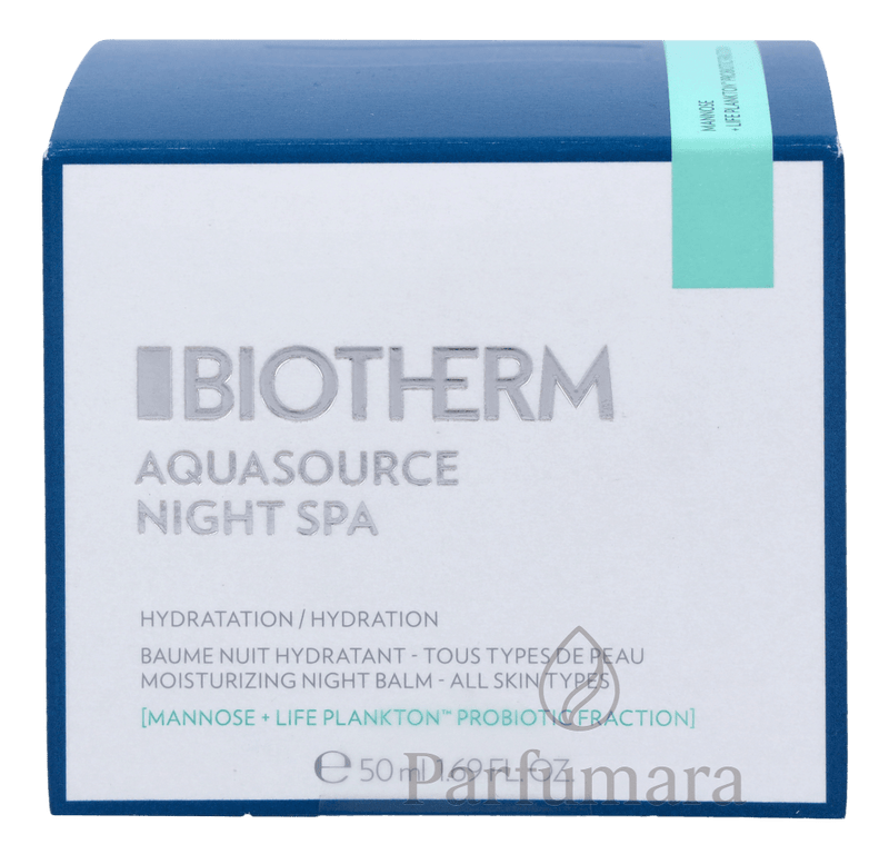 Biotherm Aquasource Night Spa For All Skin Types 50 ml