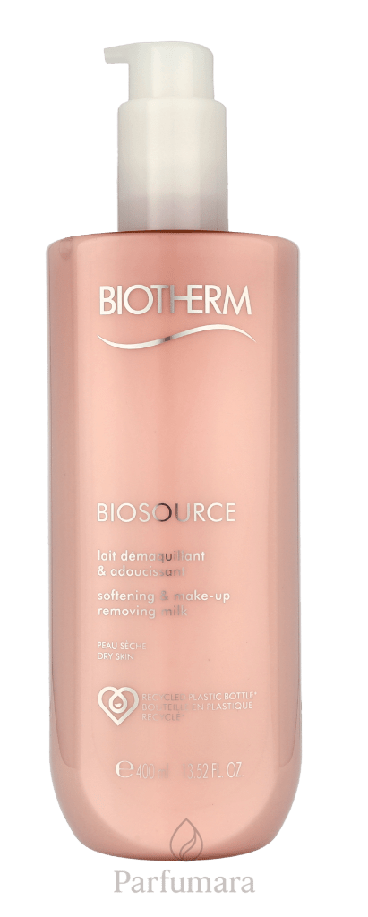 Biotherm Biosource Softening & Makeup Removing Milk Dry Skin 400 ml
