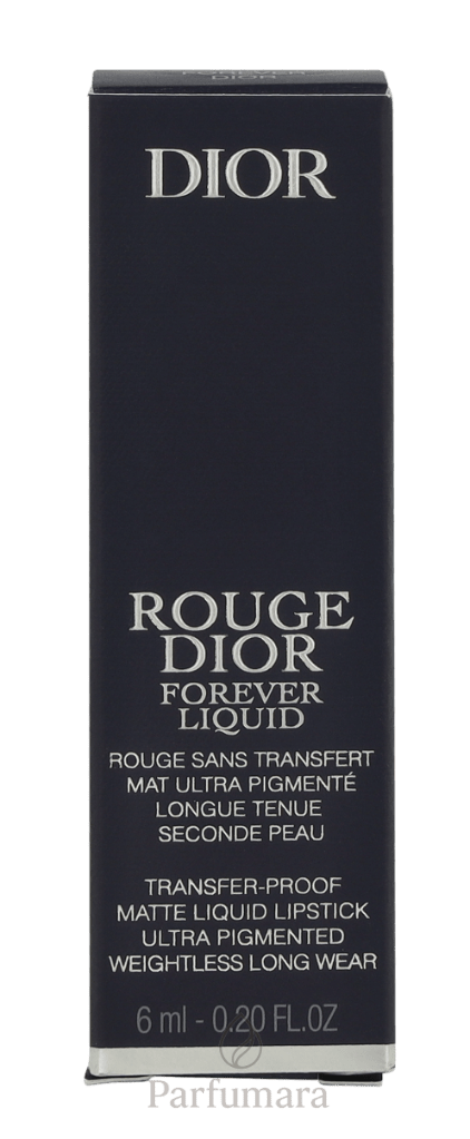 Dior Rouge Dior Forever Liquid Lipstick 999 Forever Dior 6 ml