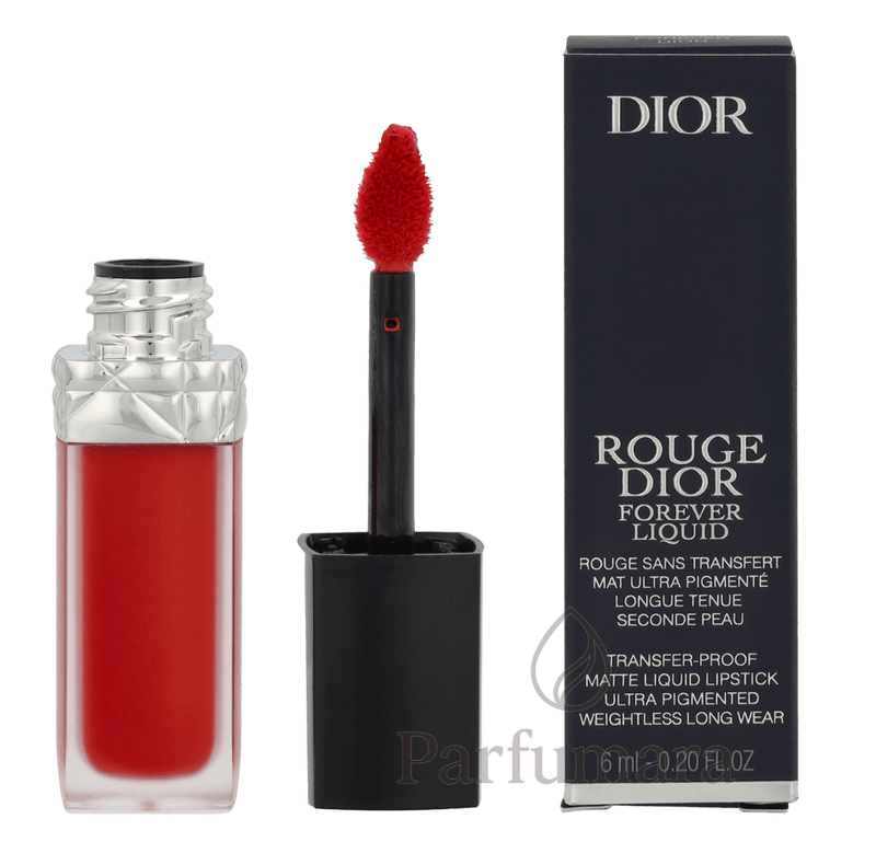 Dior Rouge Dior Forever Liquid Lipstick 999 Forever Dior 6 ml