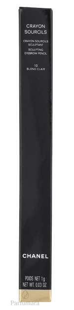 Chanel Crayon Sourcils Sculpting Eyebrow Pencil 10 Blond Clair 1 g