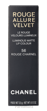Chanel Rouge Allure Velvet Luminous Matte Lip Colour 56 Rouge Charnel 3,5 g