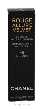 Chanel Rouge Allure Velvet Luminous Matte Lip Colour 48 Ardente 3,5 g