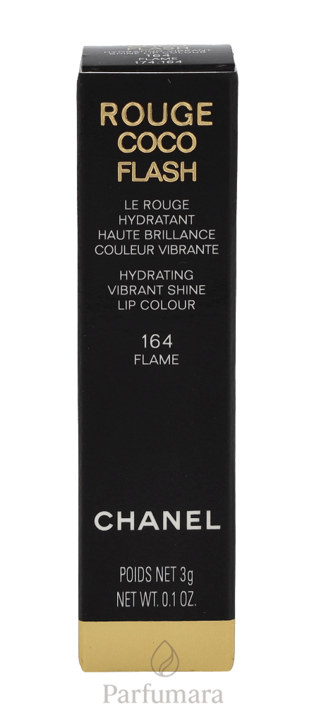 Chanel Rouge Coco Flash Hydrating Vibrant Shine Lip Colour 164 Flame 3 g