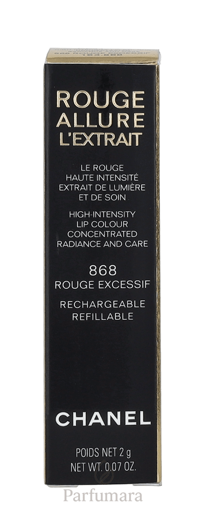 Chanel Rouge Allure L'Extrait High - Intensity Lip Colour 868 Rouge Excessif 2 g