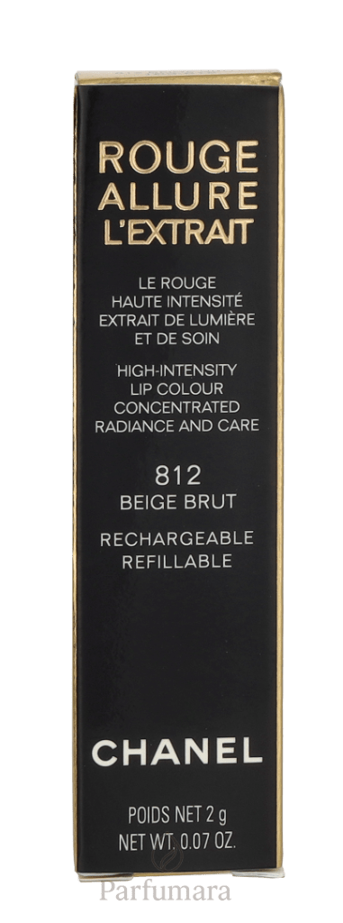 Chanel Rouge Allure L'Extrait High - Intensity Lip Colour 812 Beige Brut 2 g
